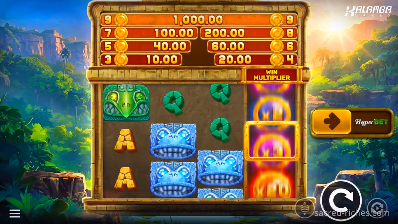 Sacred Riches in action
